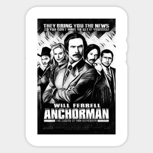 anchorman Sticker